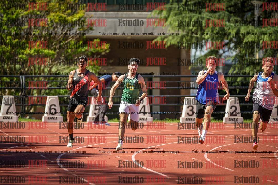 Fotos de los 200 m llanos de varones