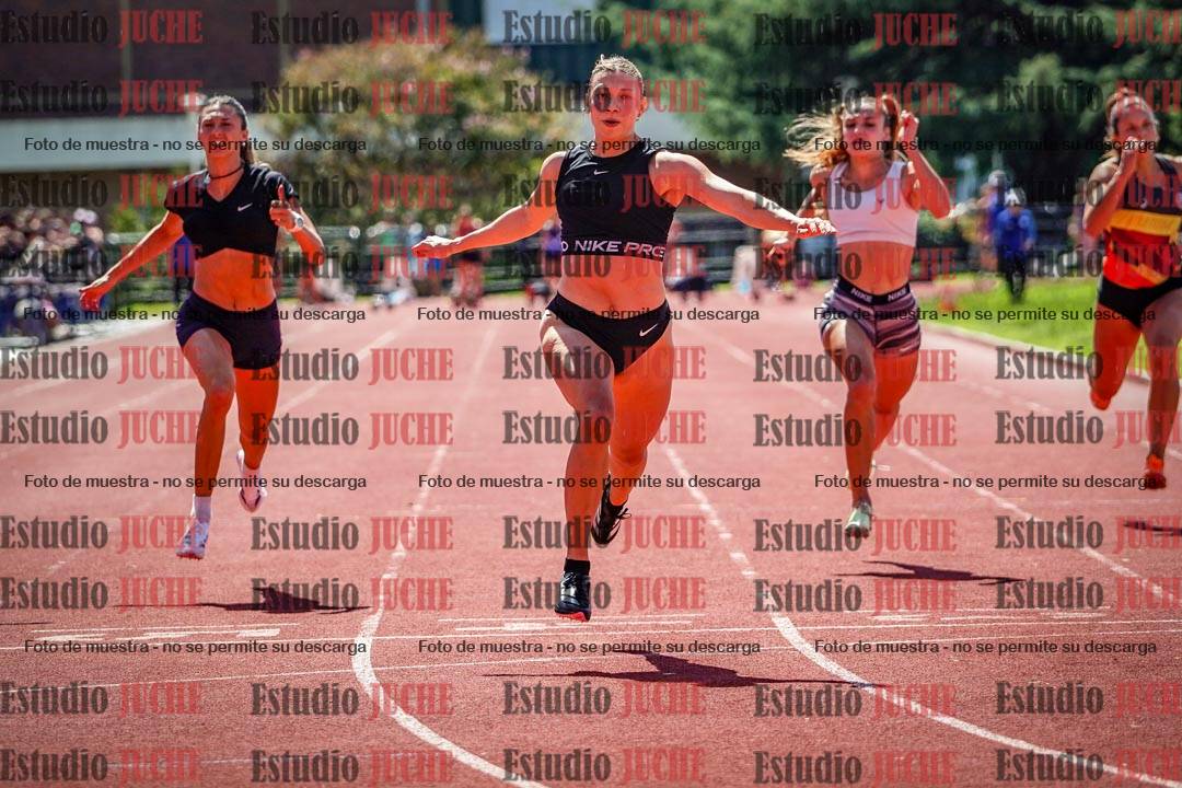 Fotos de los 100 m de mujeres