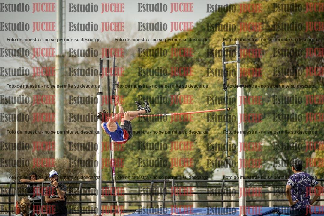 Fotos del salto con garrocha de varones