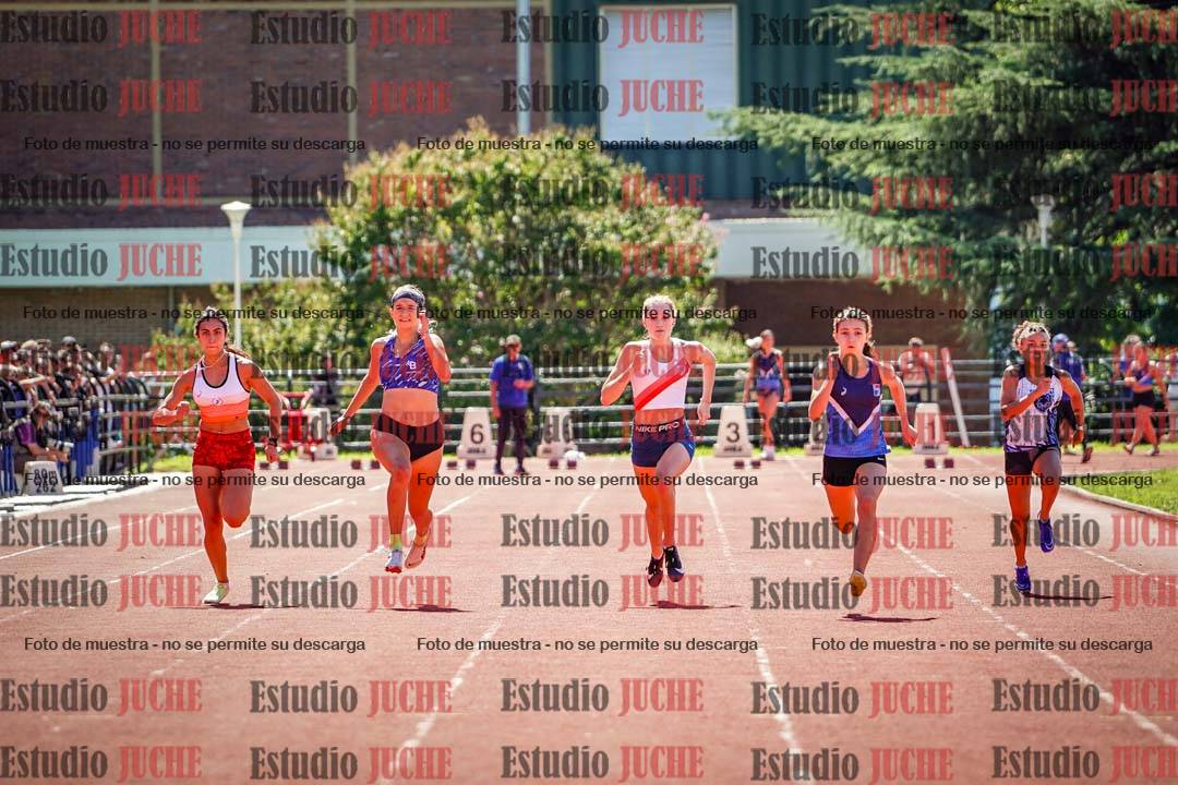 Fotos de los 100 m llanos de mujeres