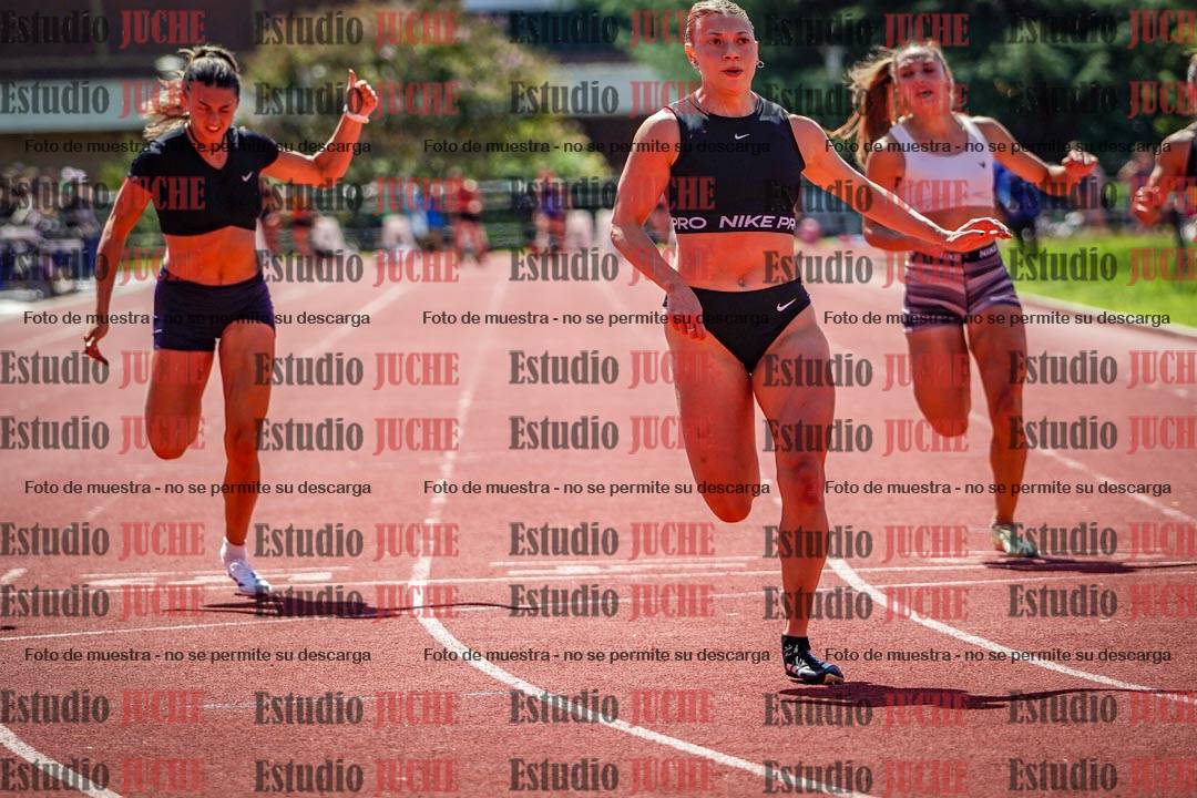 Fotos de los 100 m de mujeres