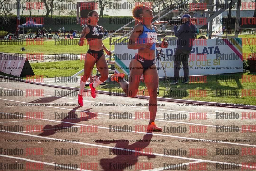 Fotos de los 200 m llanos de mujeres - hepta 4
