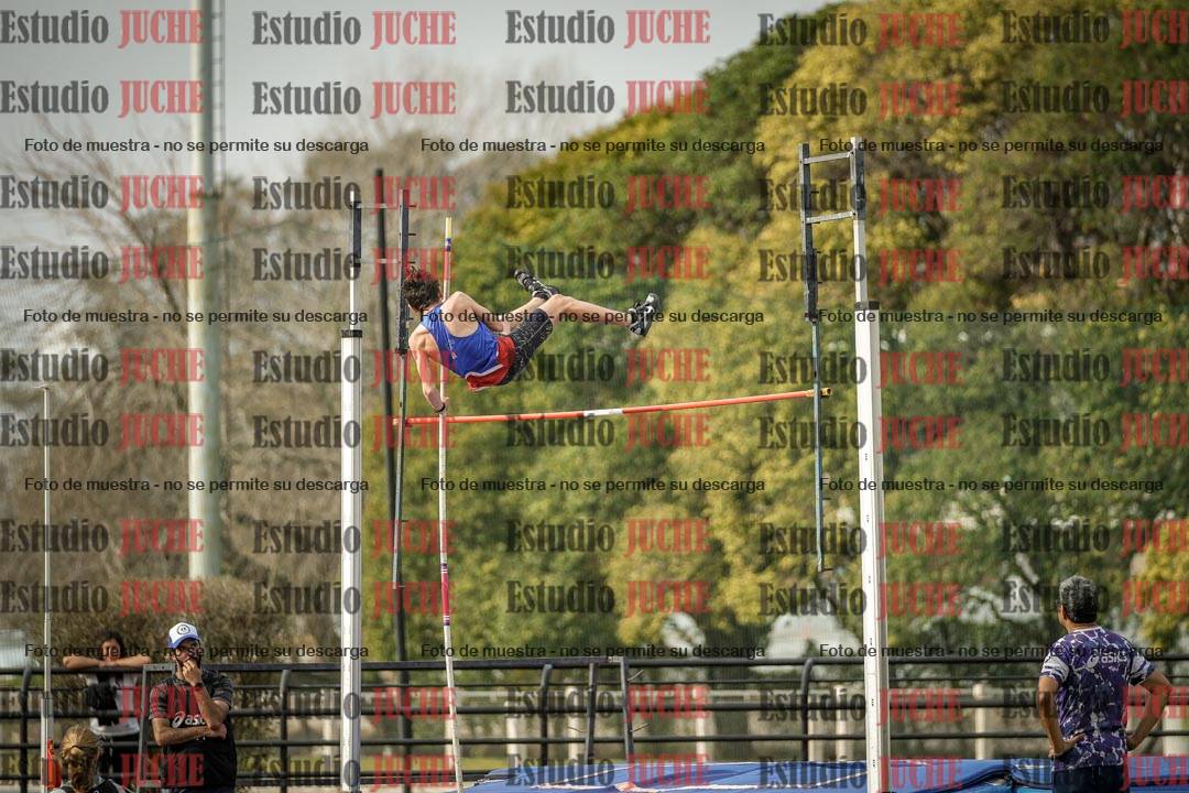 Fotos del salto con garrocha de varones