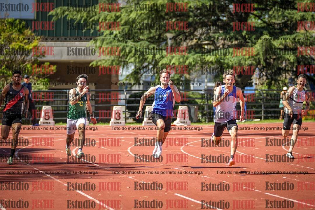 Fotos de los 200 m llanos de varones