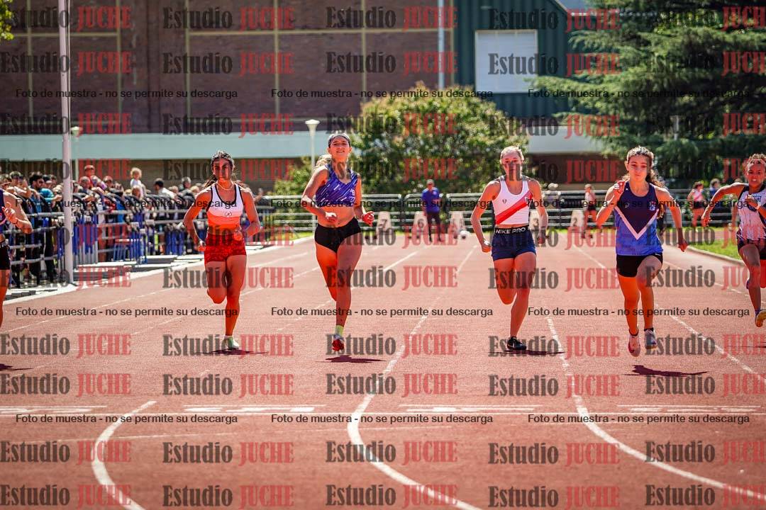 Fotos de los 100 m llanos de mujeres
