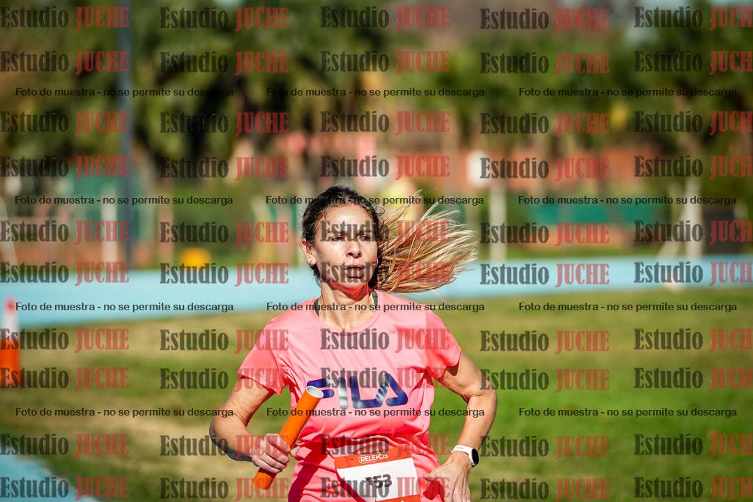 Fotos durante los relevos