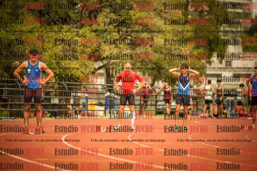 Fotos de los 200 m llanos de varones