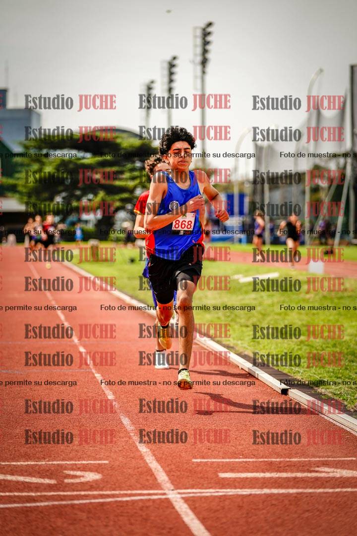 Fotos de los 600 m llanos de varones