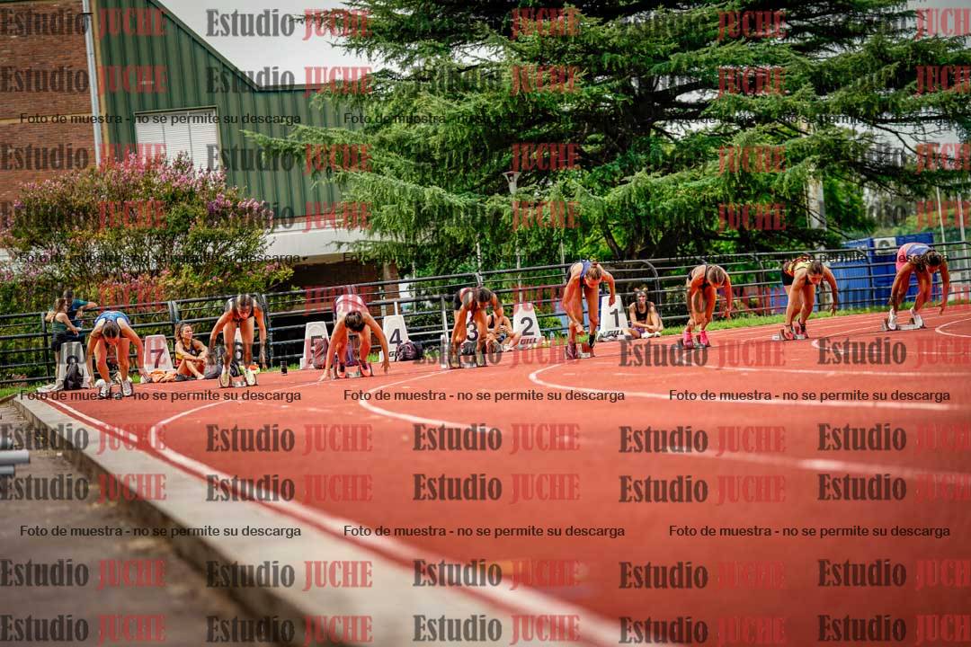 Fotos de los 100 m llanos de mujeres - FINAL