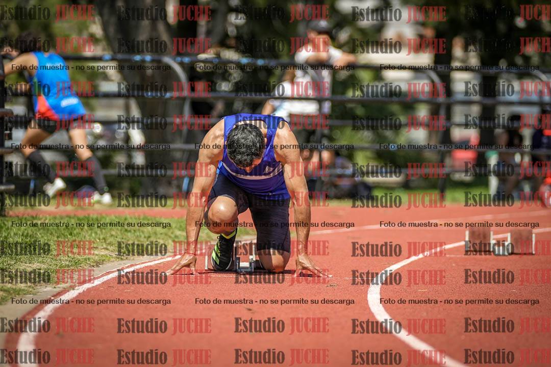 Fotos de los 200 m llanos de varones