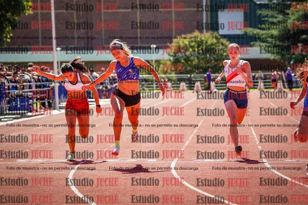 Fotos de los 100 m llanos de mujeres
