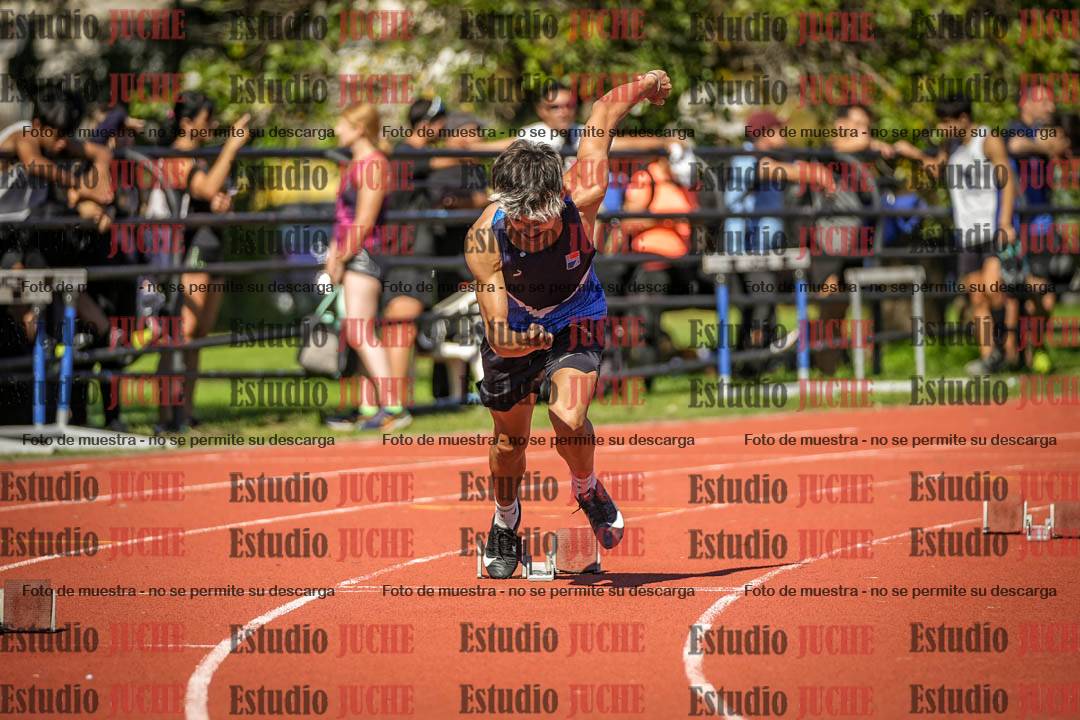 Fotos de los 200 m llanos de varones