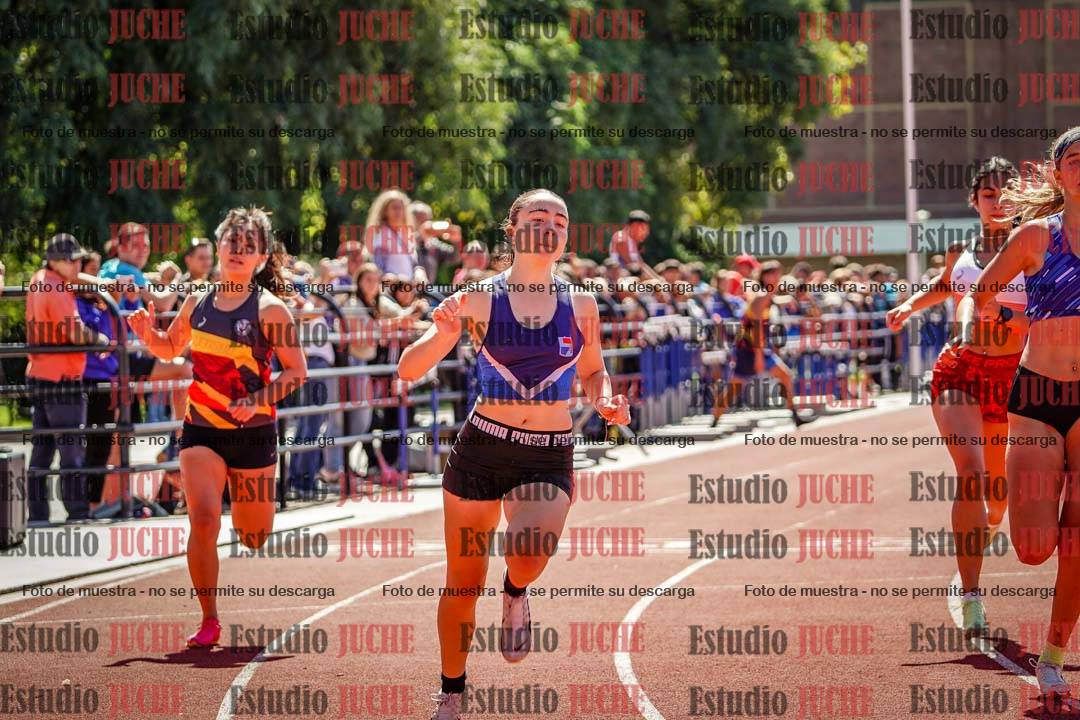 Fotos de los 100 m llanos de mujeres