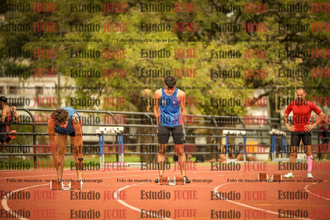 Fotos de los 200 m llanos de varones