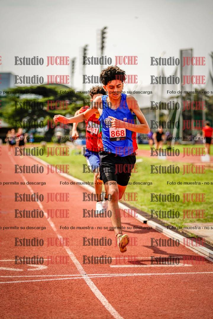 Fotos de los 600 m llanos de varones
