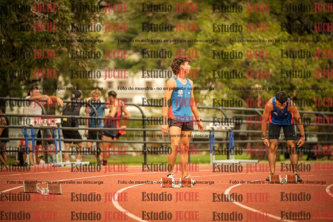 Fotos de los 200 m llanos de varones
