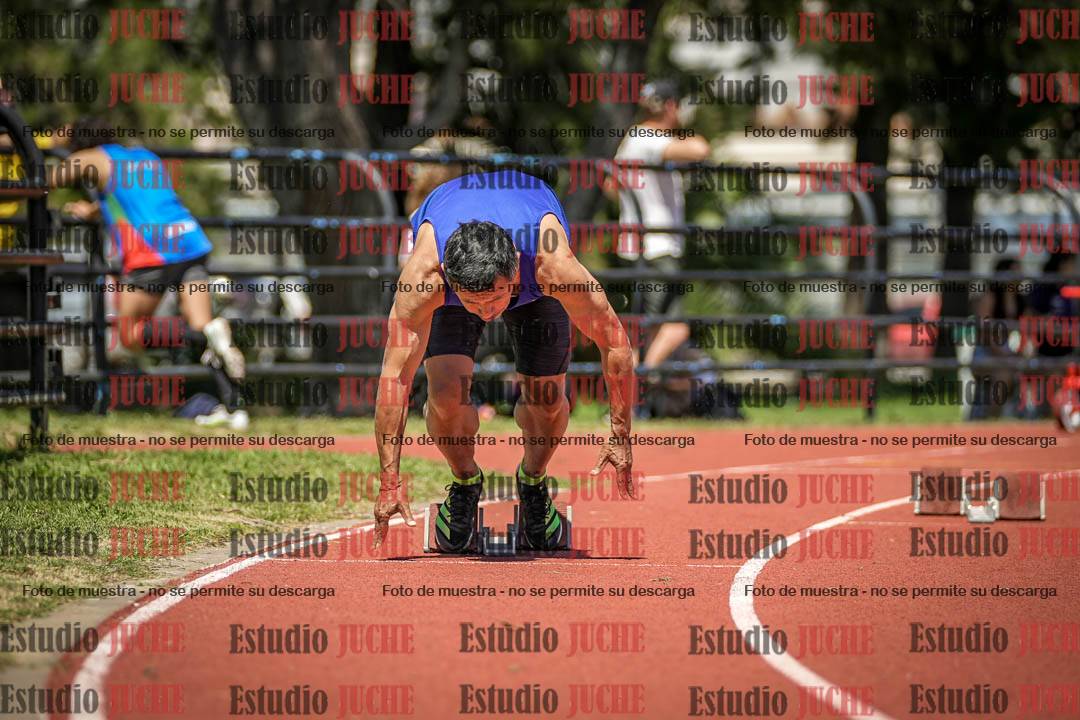 Fotos de los 200 m llanos de varones