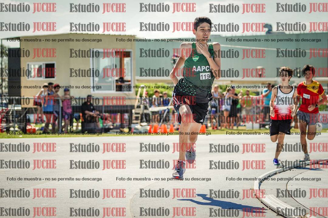Fotos de los 600 m llanos de varones