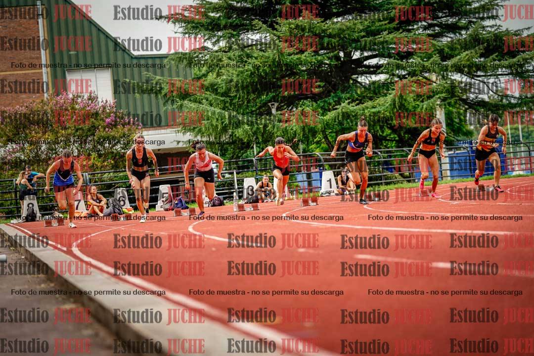 Fotos de los 100 m llanos de mujeres - FINAL