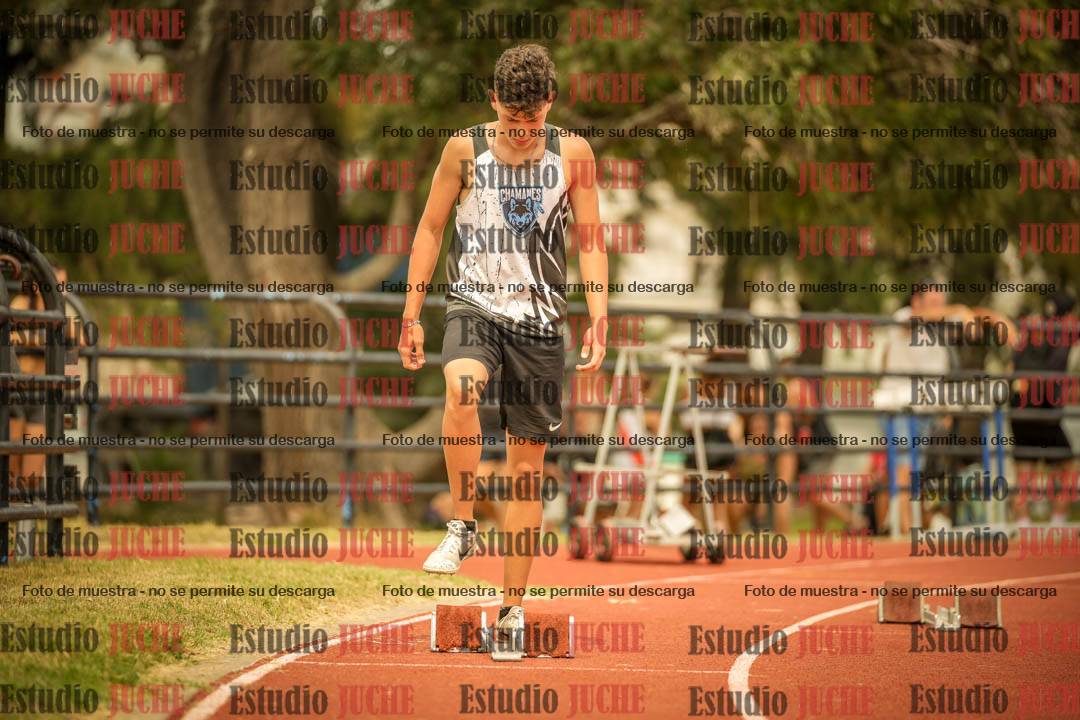 Fotos de los 200 m llanos de varones