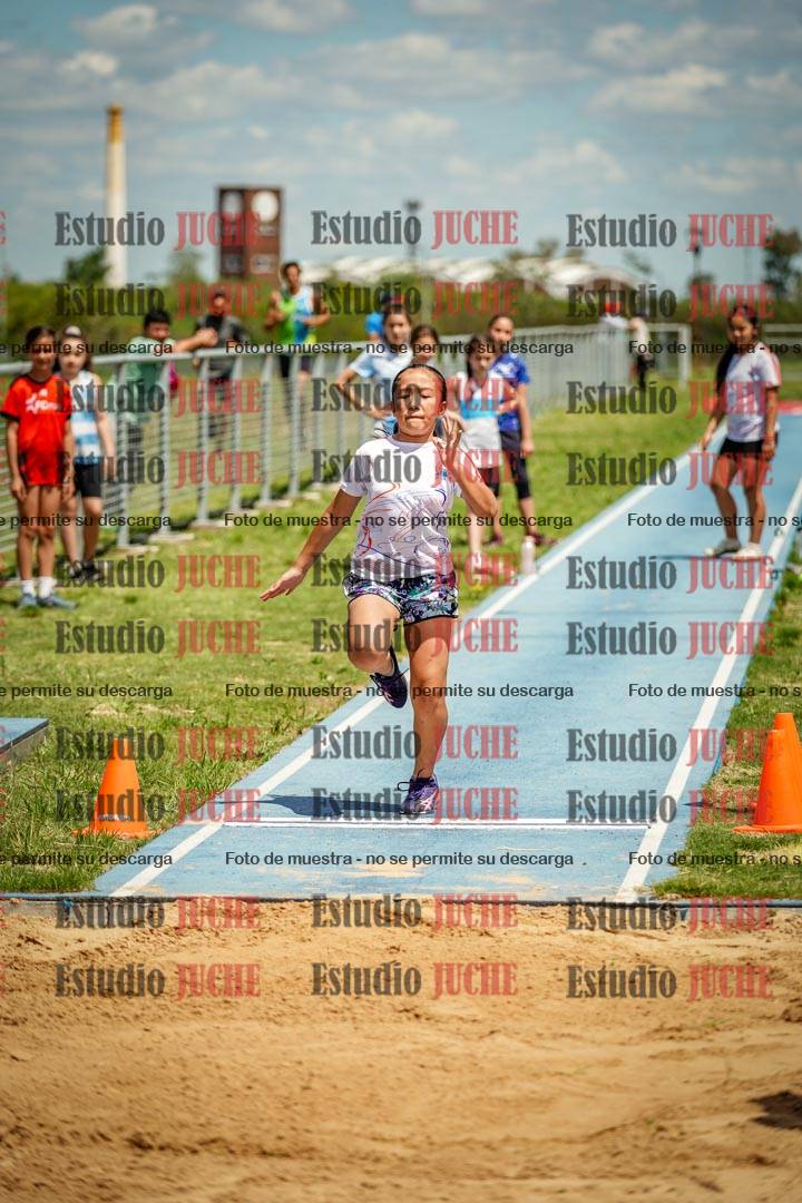 Fotos del salto en largo de mujeres - U12