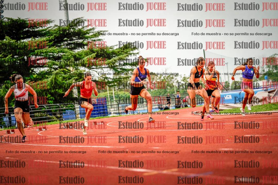 Fotos de los 100 m llanos de mujeres - FINAL