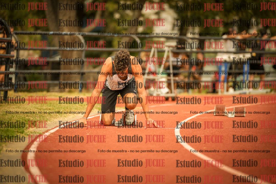 Fotos de los 200 m llanos de varones