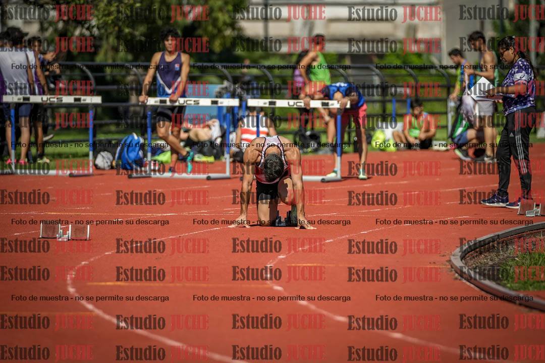 Fotos de los 200 m llanos de varones