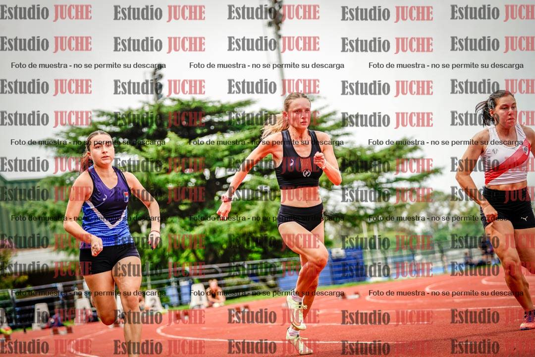 Fotos de los 100 m llanos de mujeres - FINAL