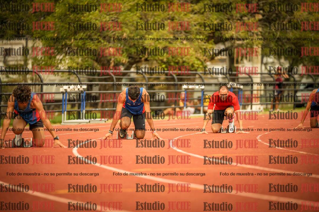 Fotos de los 200 m llanos de varones