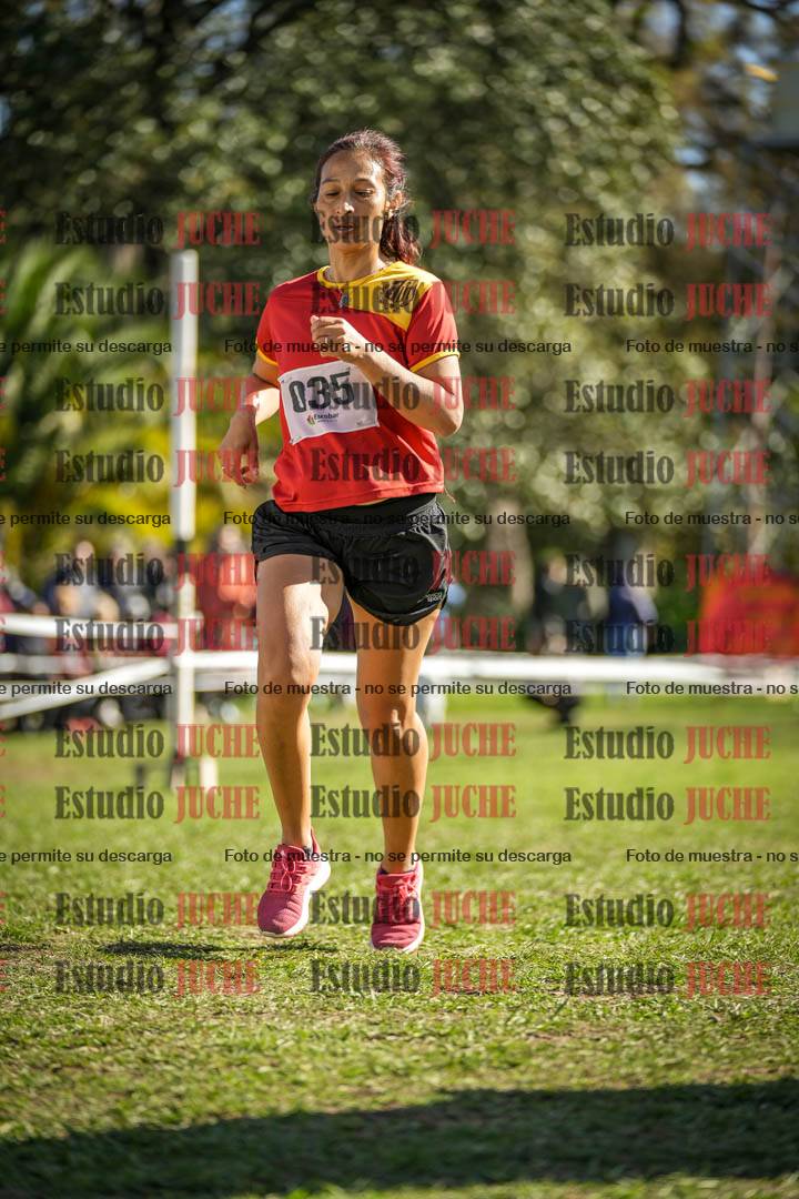 Fotos de la llegada del cross de 6000 m