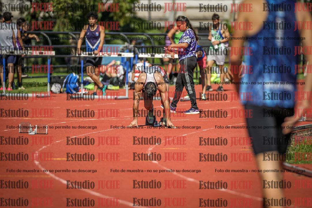 Fotos de los 200 m llanos de varones