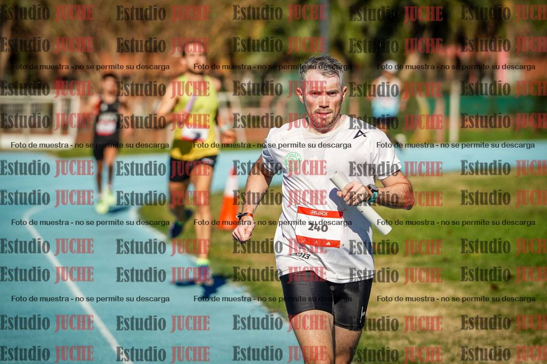 Fotos durante los relevos