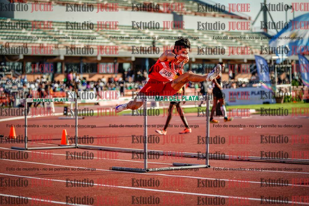 Fotos de los 400 m con vallas de varones