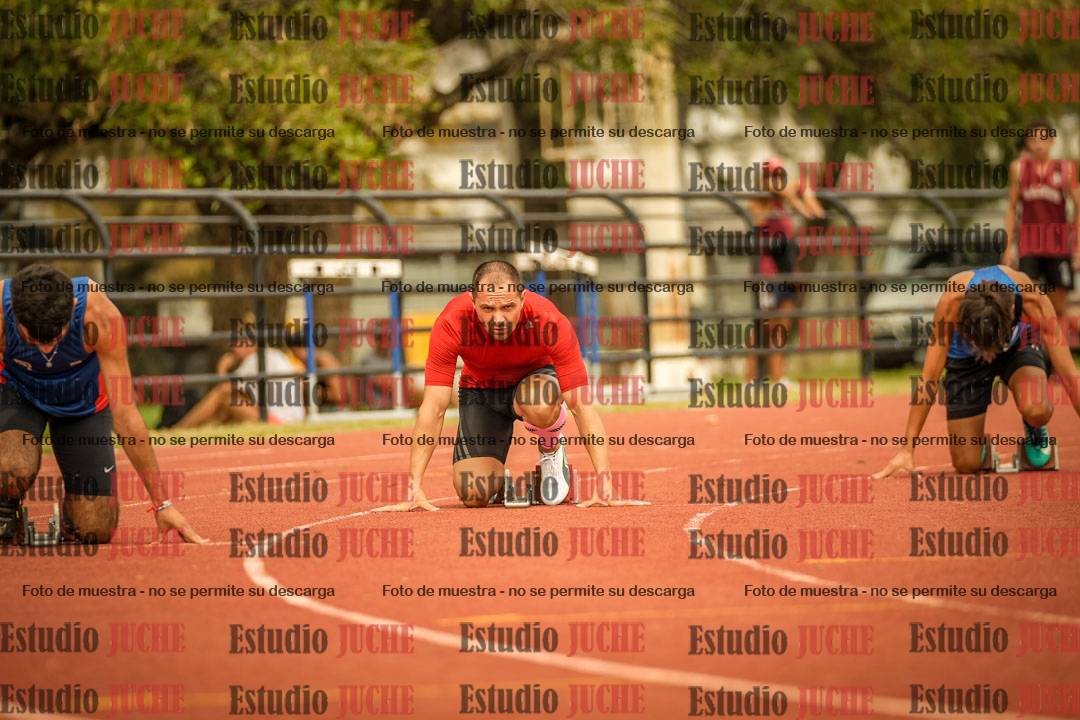 Fotos de los 200 m llanos de varones
