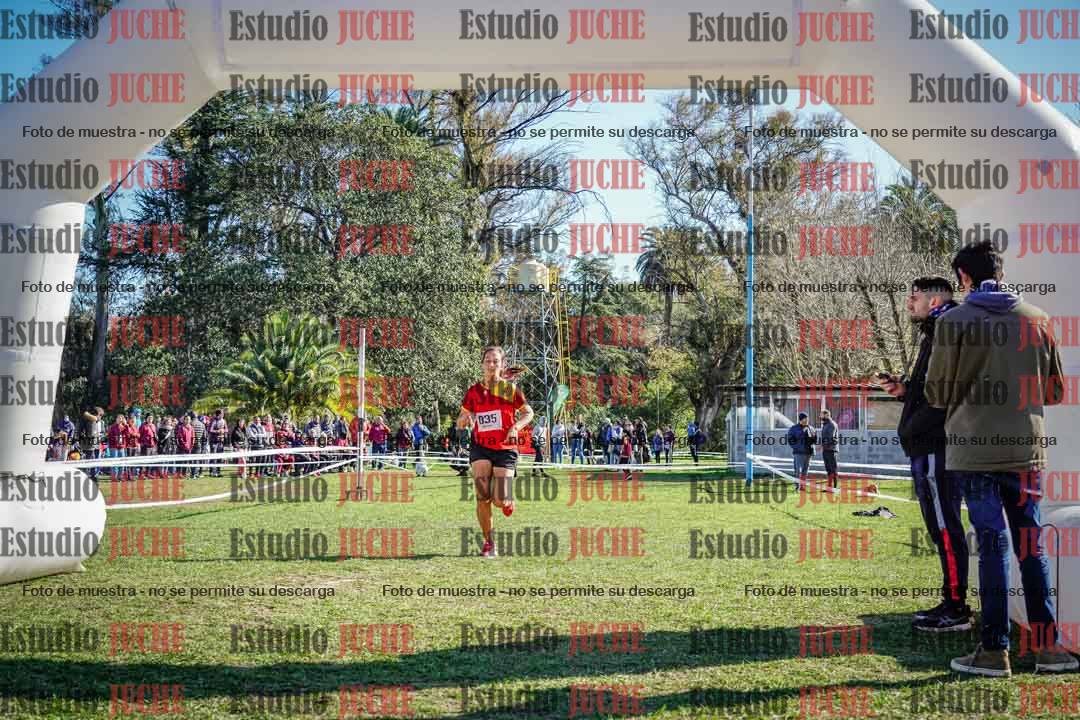 Fotos de la llegada del cross de 6000 m