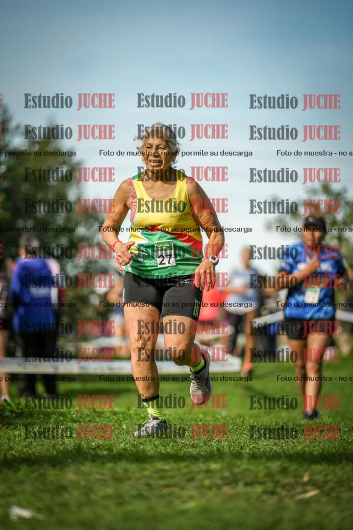 Fotos de la llegada del cross de 1500 m