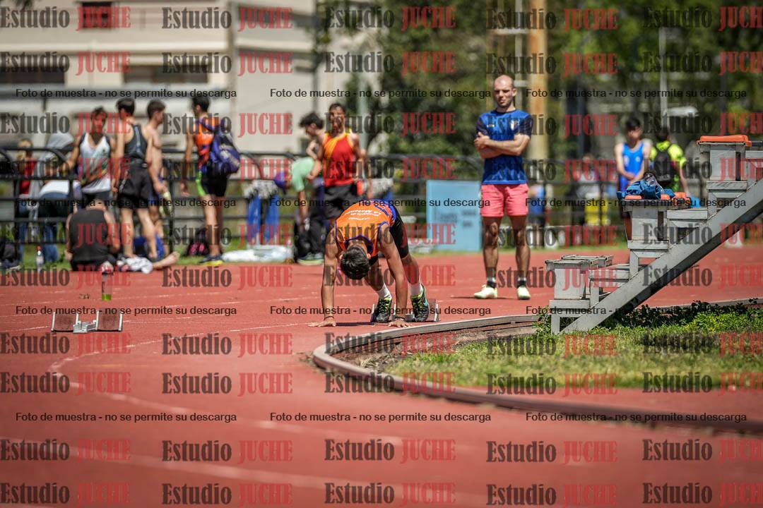 Fotos de los 200 m llanos de varones