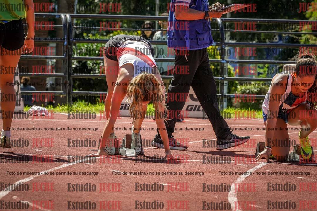 Fotos de los 100 m llanos de mujeres