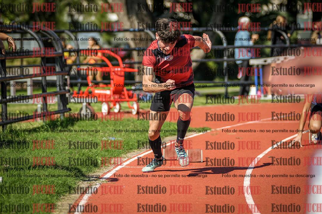 Fotos de los 200 m llanos de varones