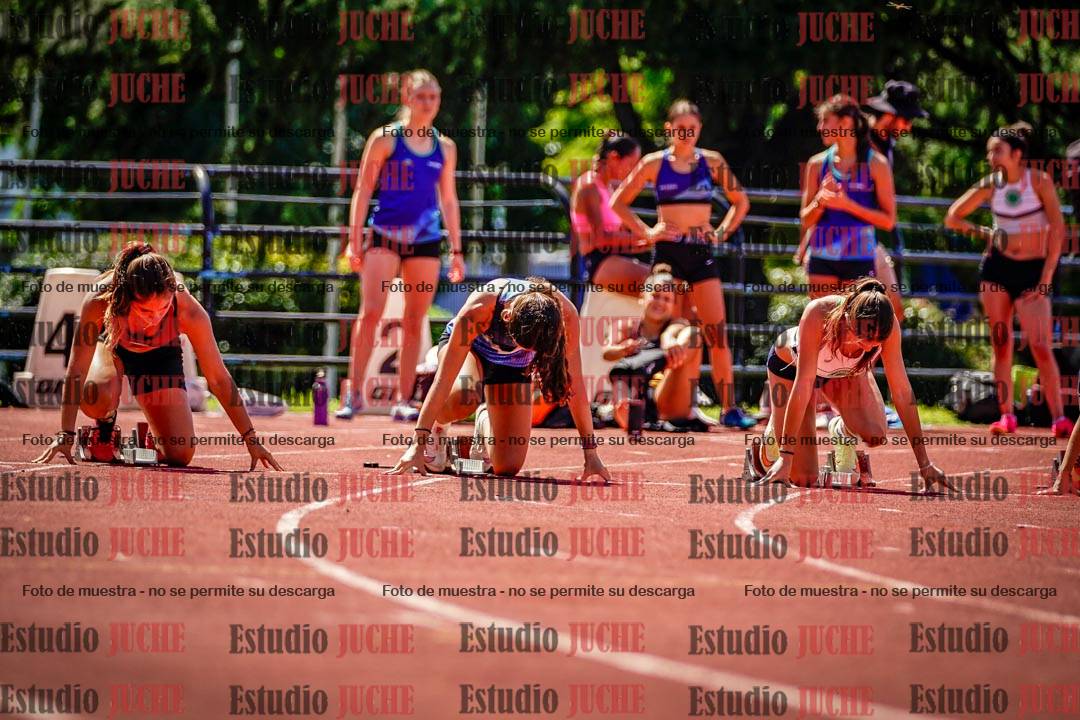 Fotos de los 100 m de mujeres