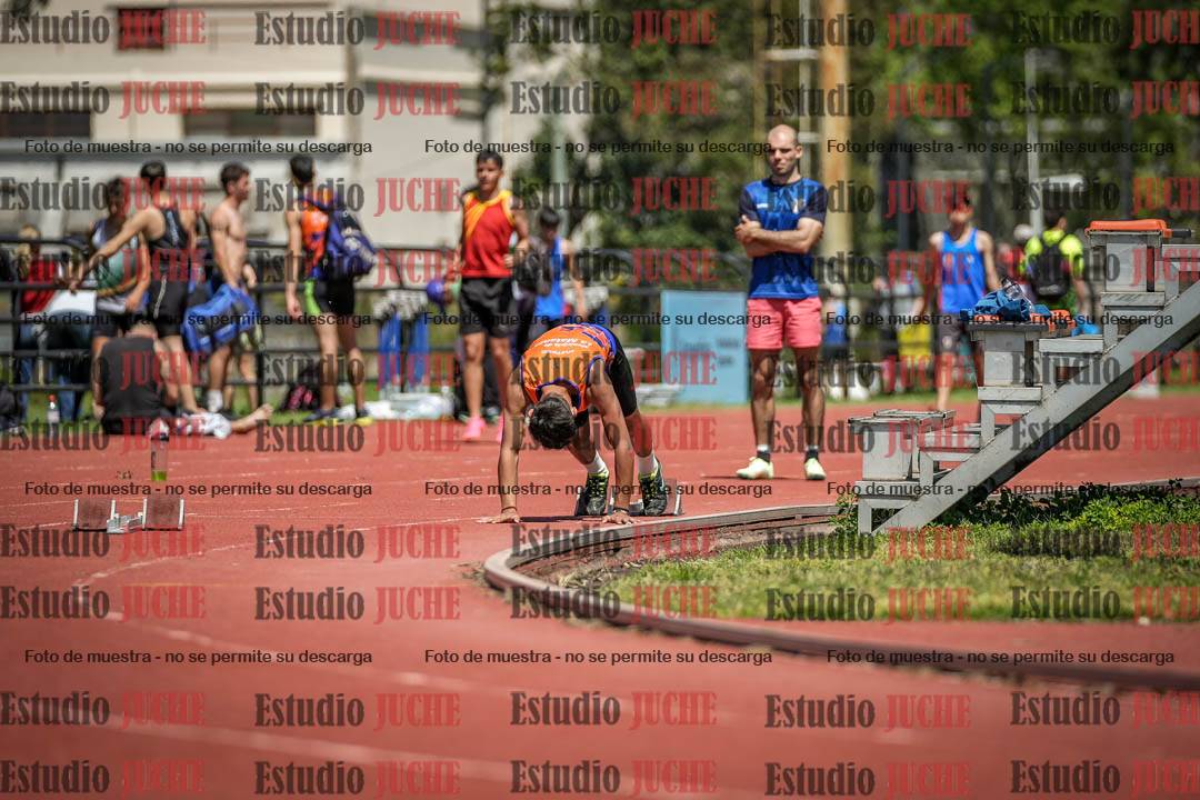 Fotos de los 200 m llanos de varones