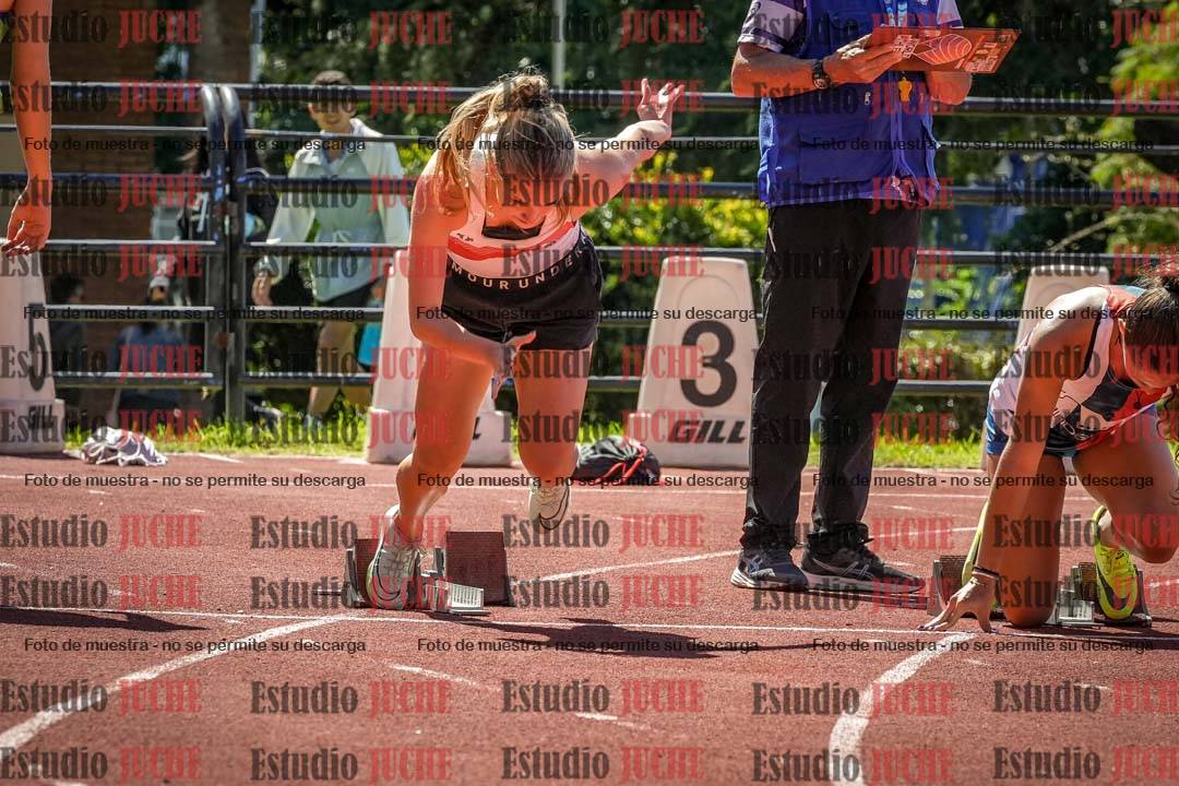 Fotos de los 100 m llanos de mujeres