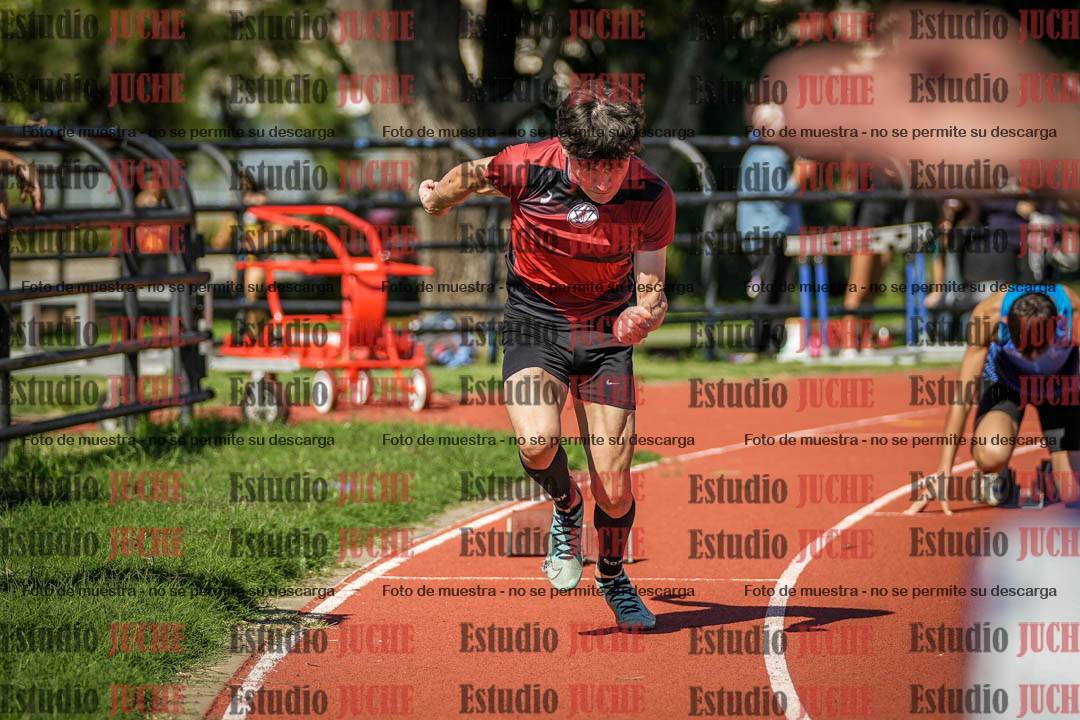 Fotos de los 200 m llanos de varones