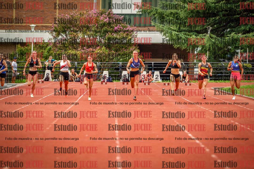 Fotos de los 100 m llanos de mujeres - FINAL