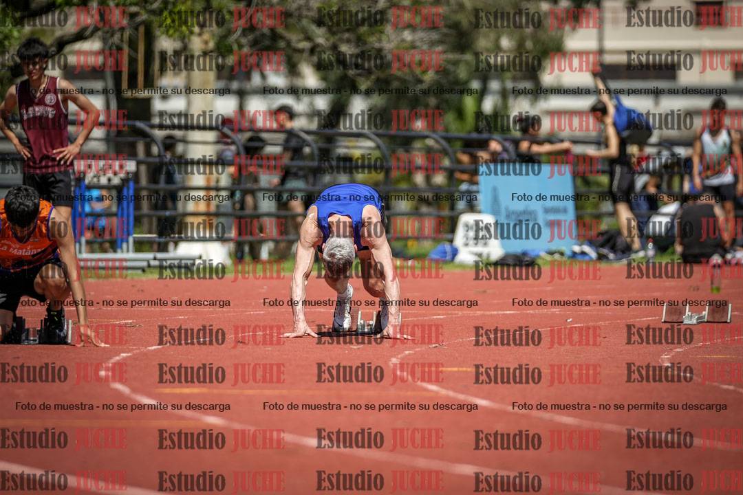 Fotos de los 200 m llanos de varones