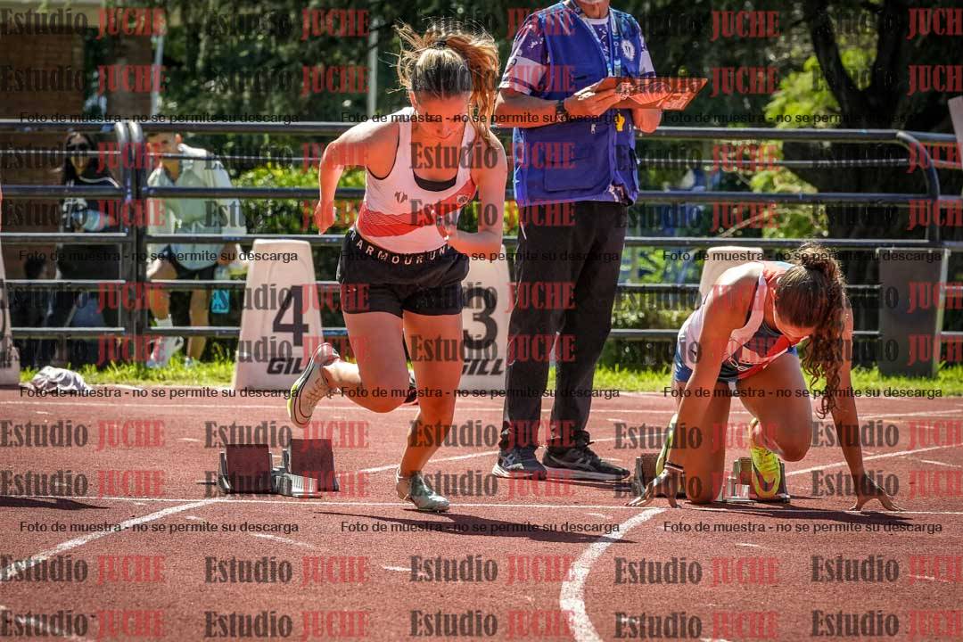 Fotos de los 100 m llanos de mujeres