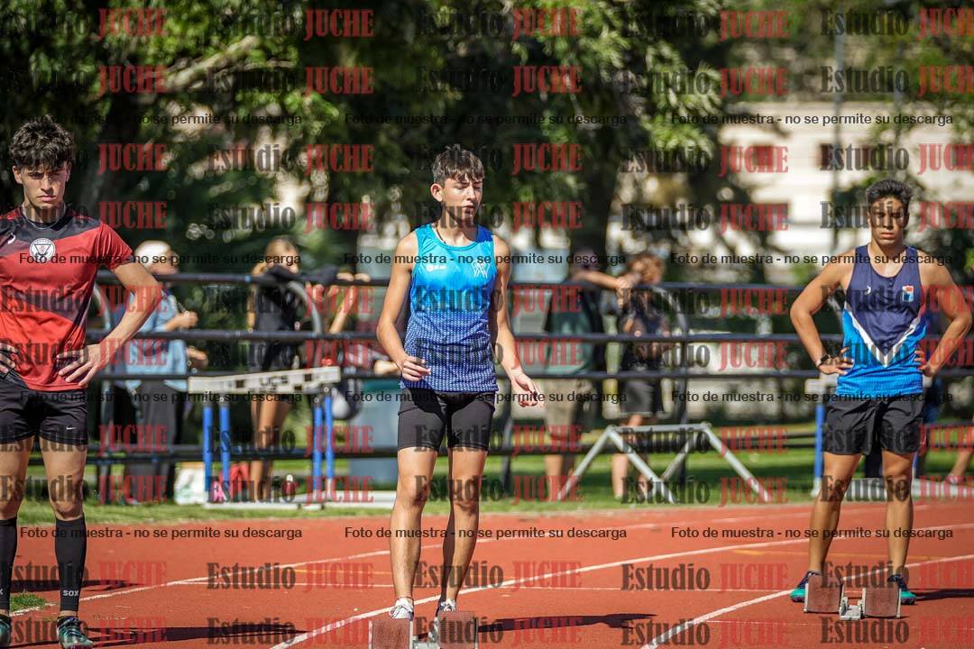 Fotos de los 200 m llanos de varones