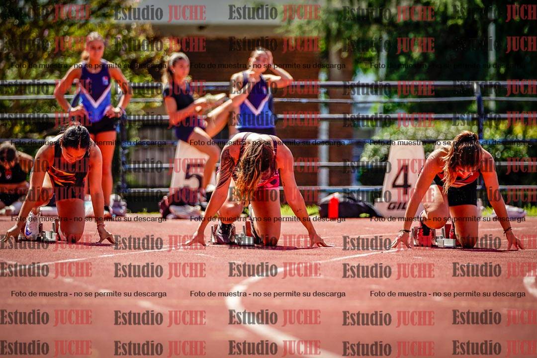Fotos de los 100 m de mujeres