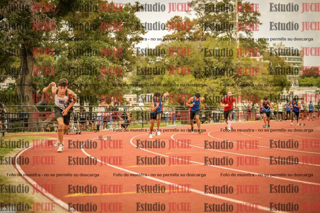 Fotos de los 200 m llanos de varones